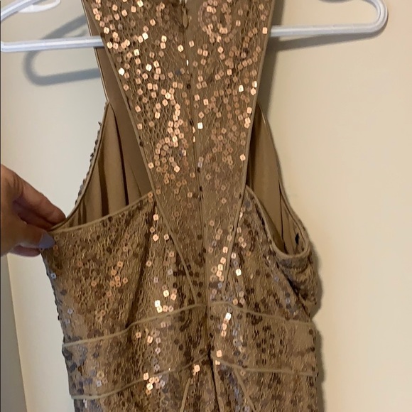 Bebe rose gold dress - Picture 4 of 4